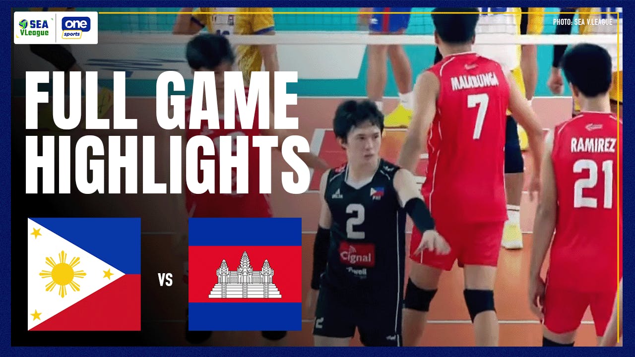Alas gets first win in Leg 2, overcomes Cambodia in four sets | SEA V.League Highlights